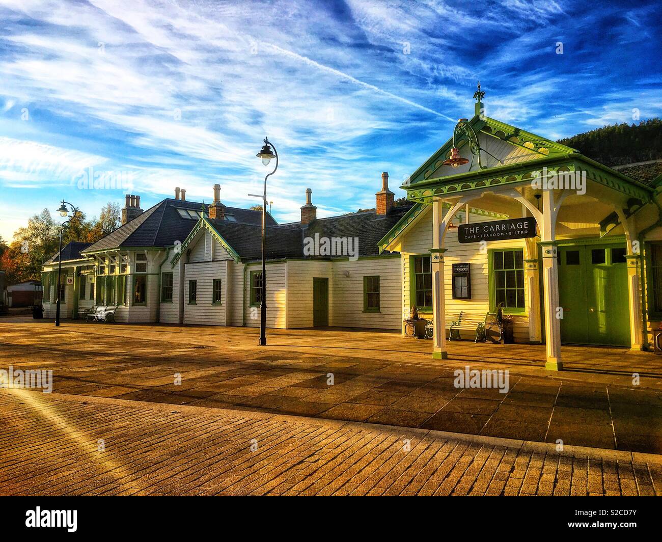 Old Royal Station, Ballater. Foto Stock