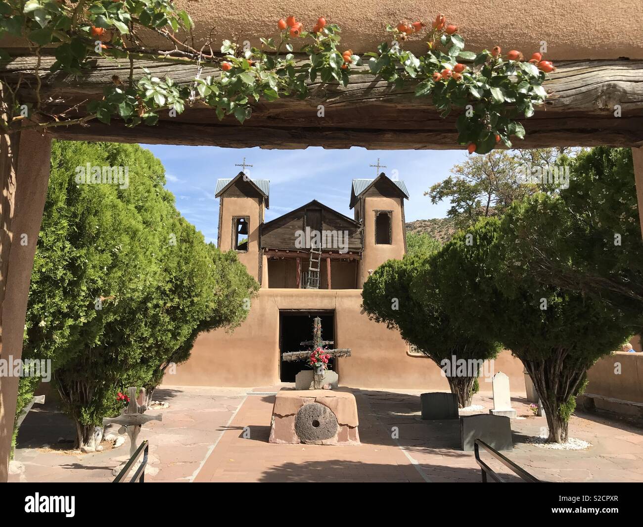 Sanctuario de Chimayo, Nuovo Messico Foto Stock