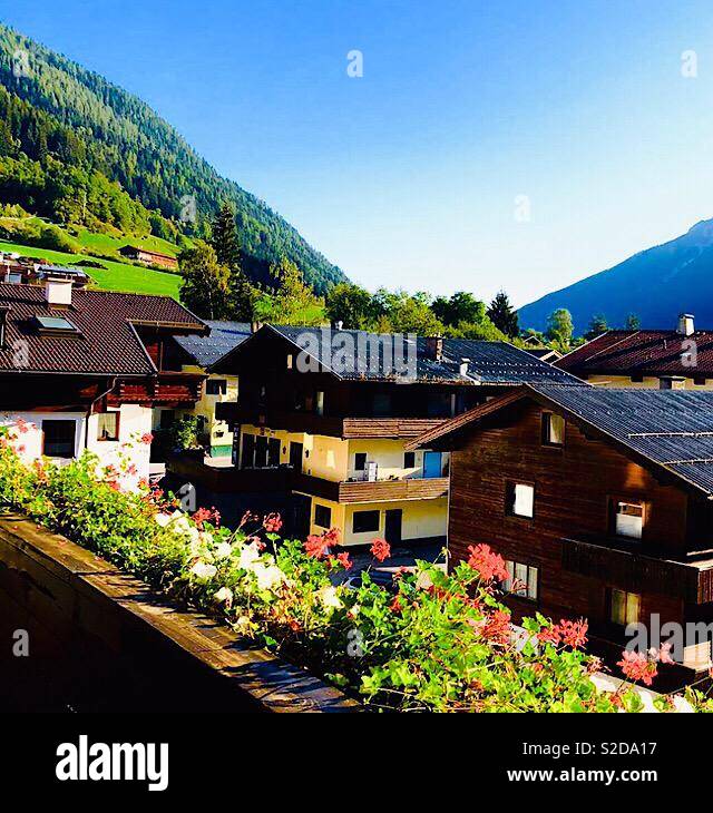 Alloggi per vacanze Spa retreat in Austria Foto Stock