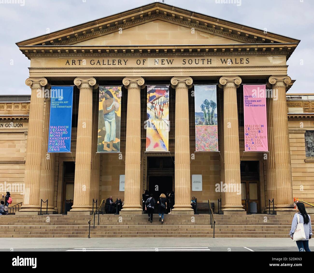 Galleria d'arte del Nuovo Galles del Sud, Sydney, NSW, Australia Foto Stock