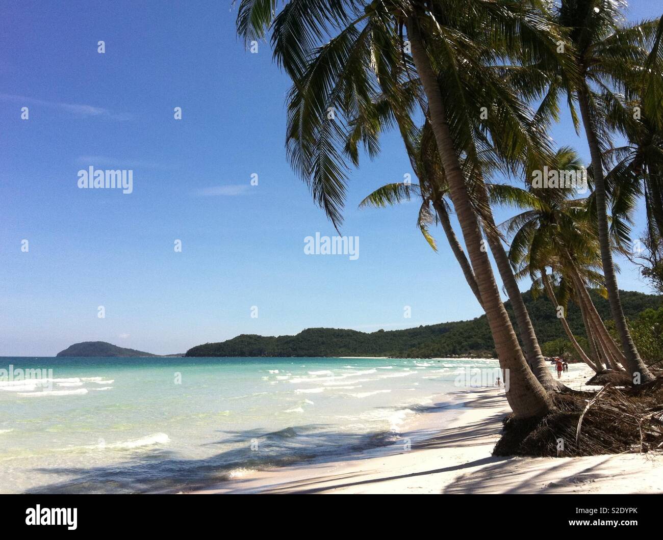 Bai Sao beach Phu Quoc Vietnam Foto Stock