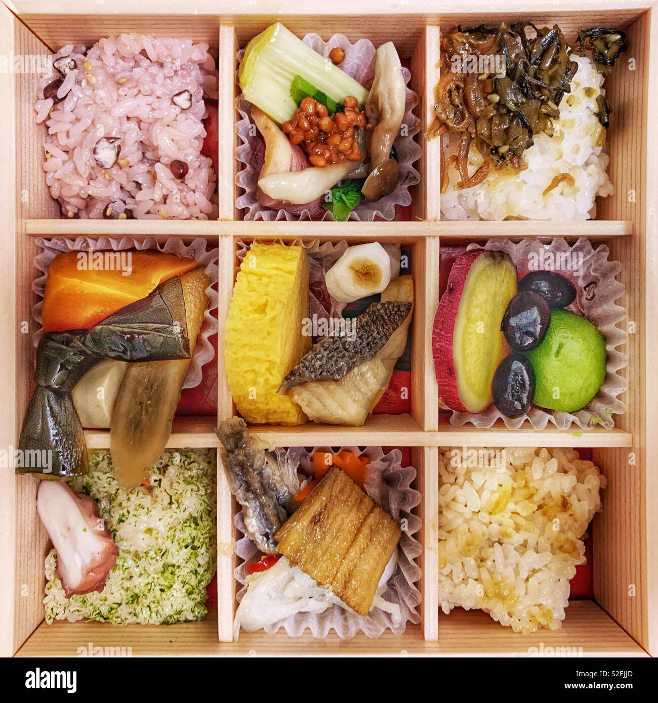 Bento Box,Giappone - Immagine stock catturata con smartphone