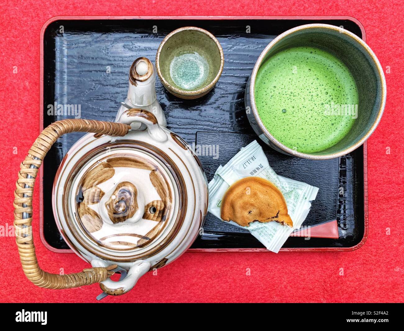 Matcha tè, Kyoto, Giappone Foto Stock