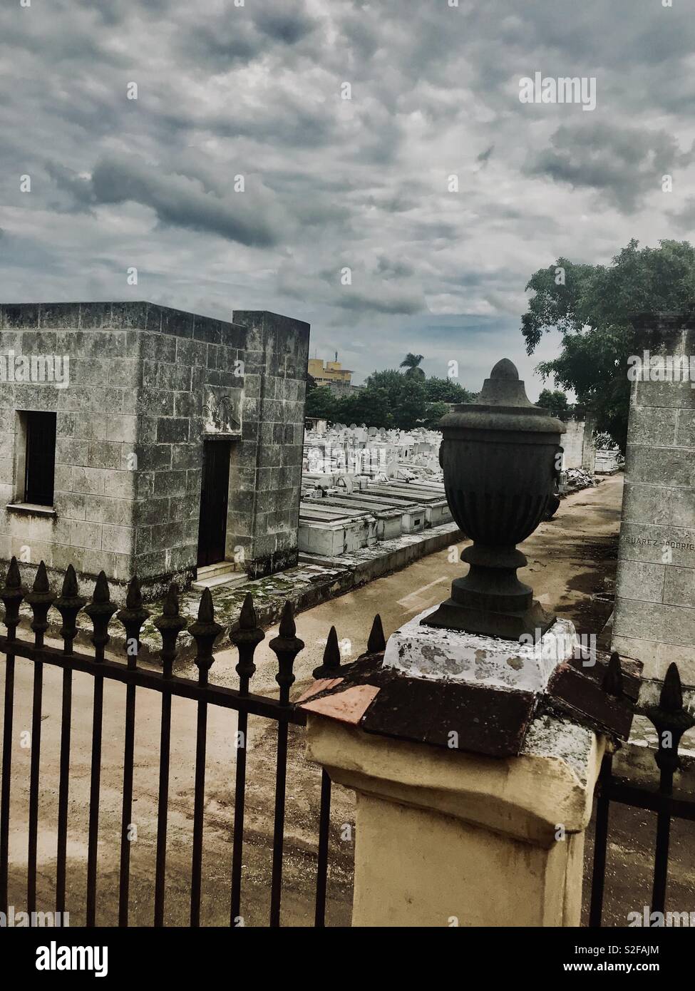 Cimitero di Colon è uno dei più importanti cimiteri in tutto il mondo ed è uno dei più importanti in America Latina nella storica e architettura, Colon è cimitero cattolico. Foto Stock