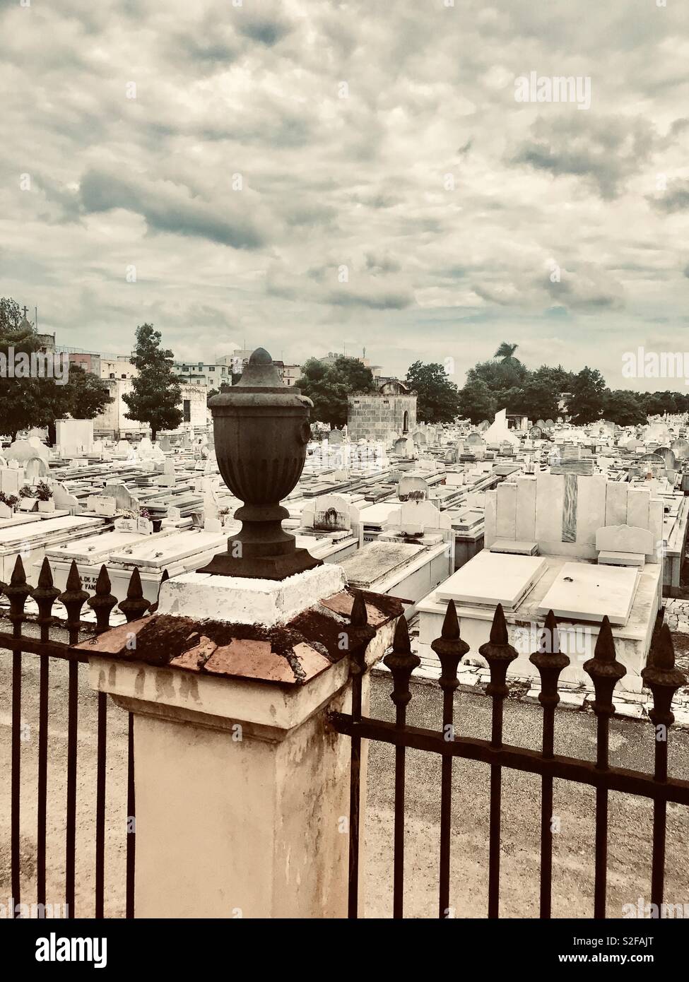 Cimitero di Colon è uno dei più importanti cimiteri in tutto il mondo ed è uno dei più importanti in America Latina nella storica e architettura, Colon è un cimitero cattolico. Foto Stock