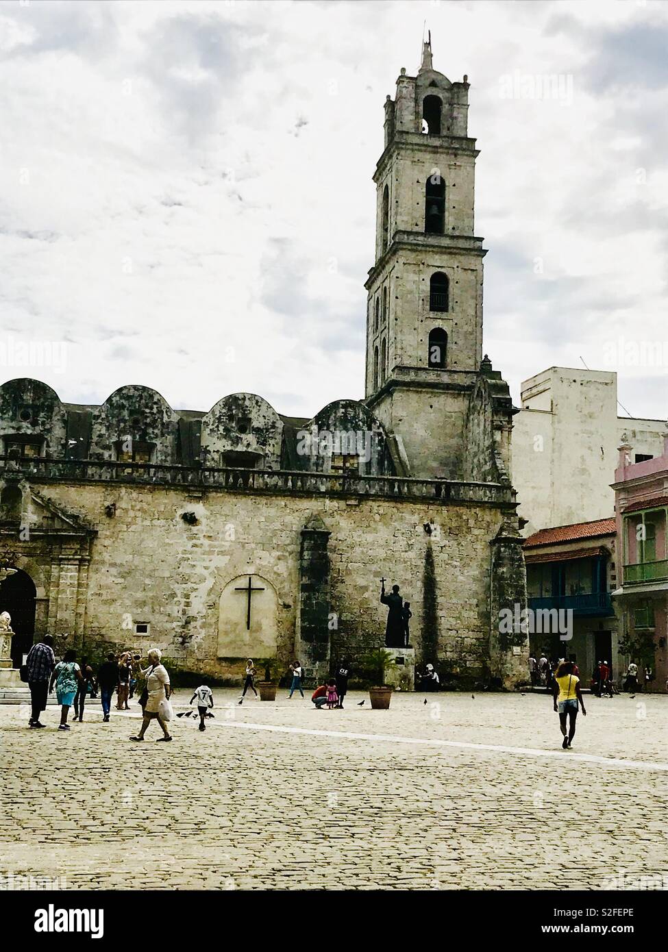 Chiesa e convento di San Francesco di Asisi in Havana Cuba Foto Stock