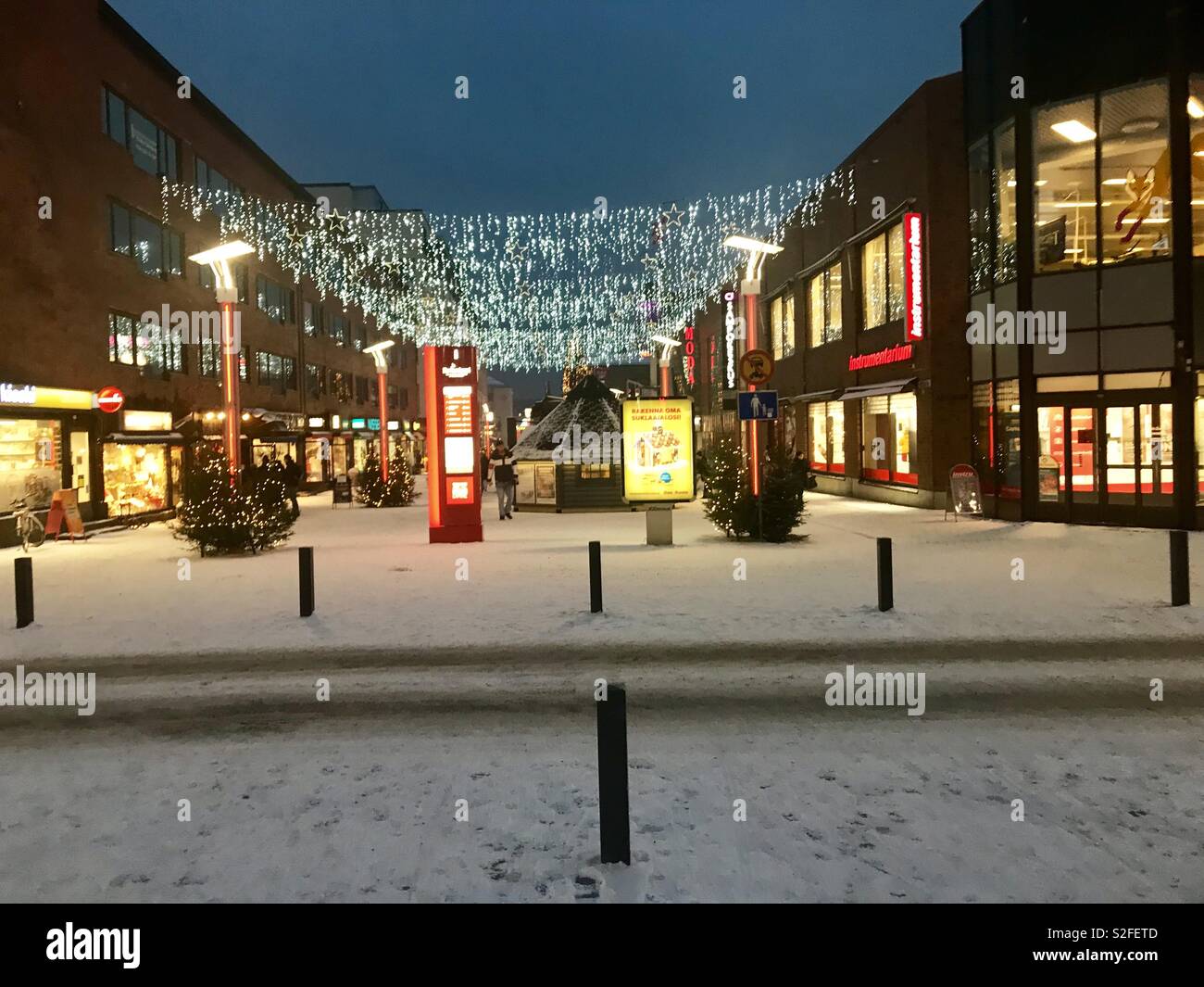 Lordi square. Rovaniemi Foto Stock