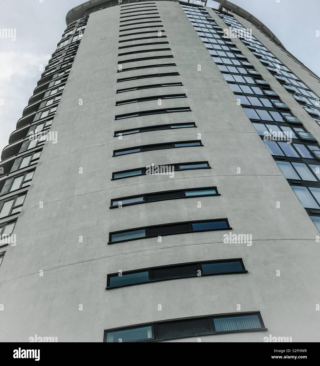 Alto e moderno vivere - Immagine stock catturata con smartphone