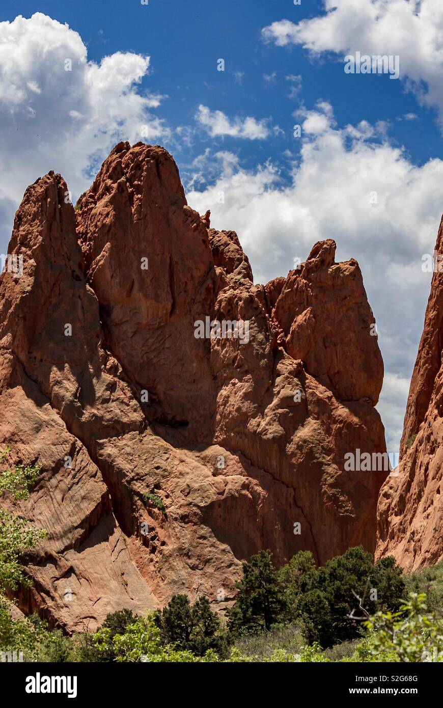 Red Rocks Parco Colorado Foto Stock