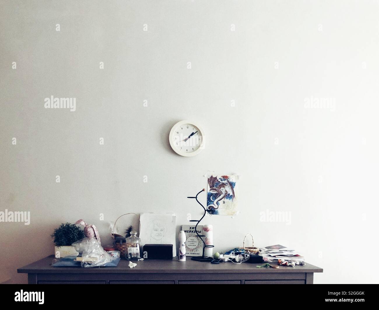Interni minimalisti dettagli - Immagine stock catturata con smartphone