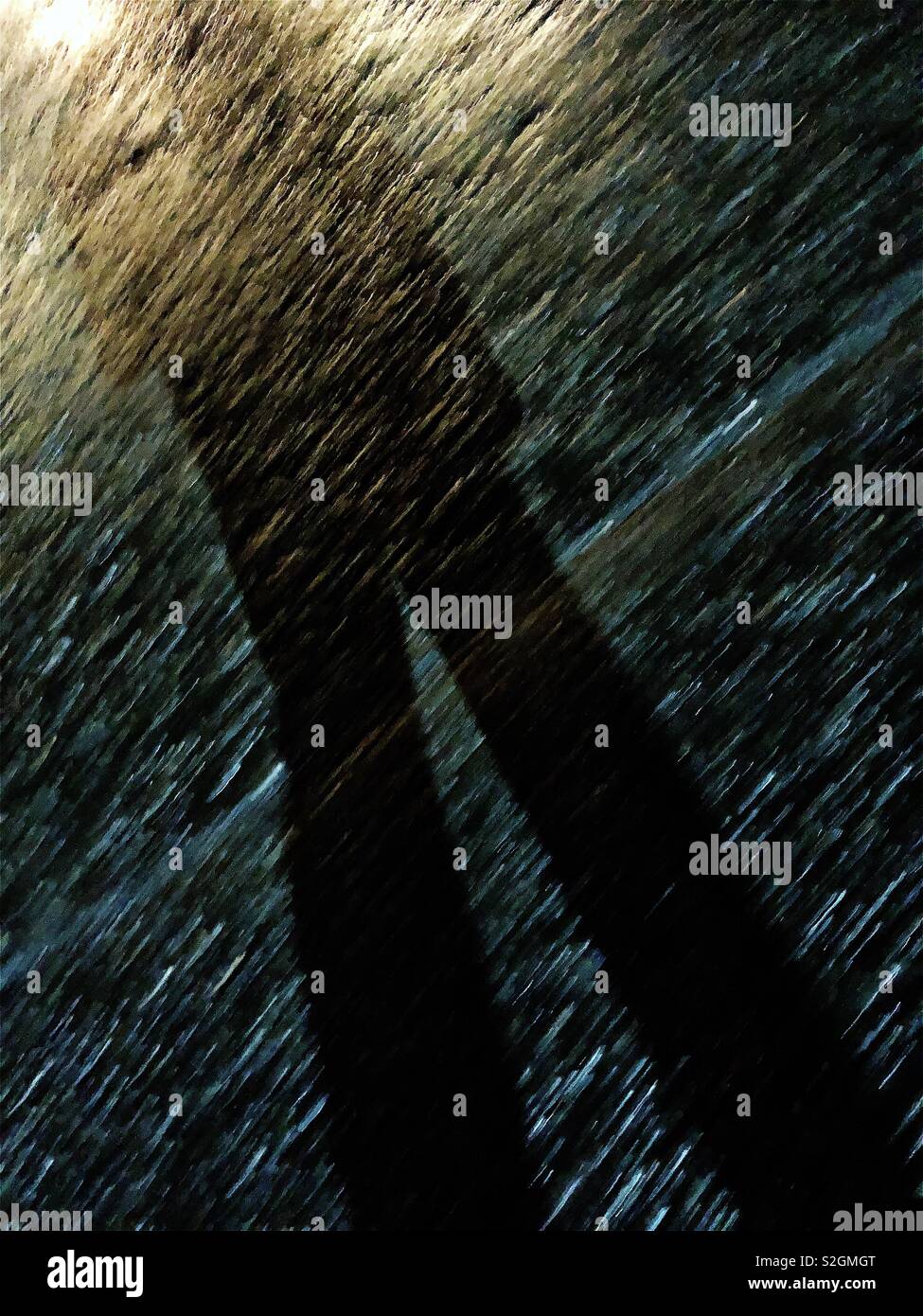 Rubrica a casa dal lavoro al buio, Scozia NHS Gennaio 2019 Foto Stock