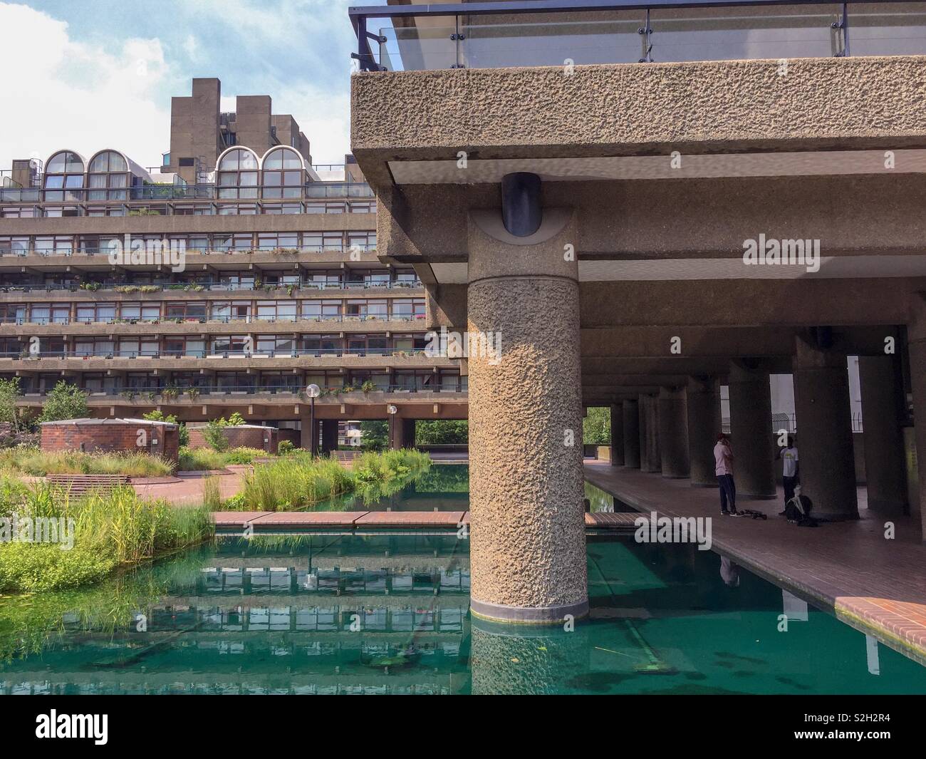 Barbican, Londra Foto Stock