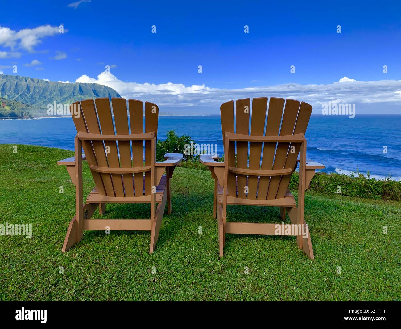 La vista migliore di Bali Hai - Immagine stock catturata con smartphone