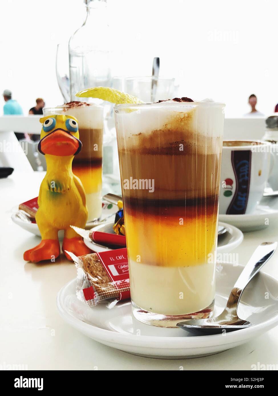 Barraquito e più...!!! - Immagine stock catturata con smartphone