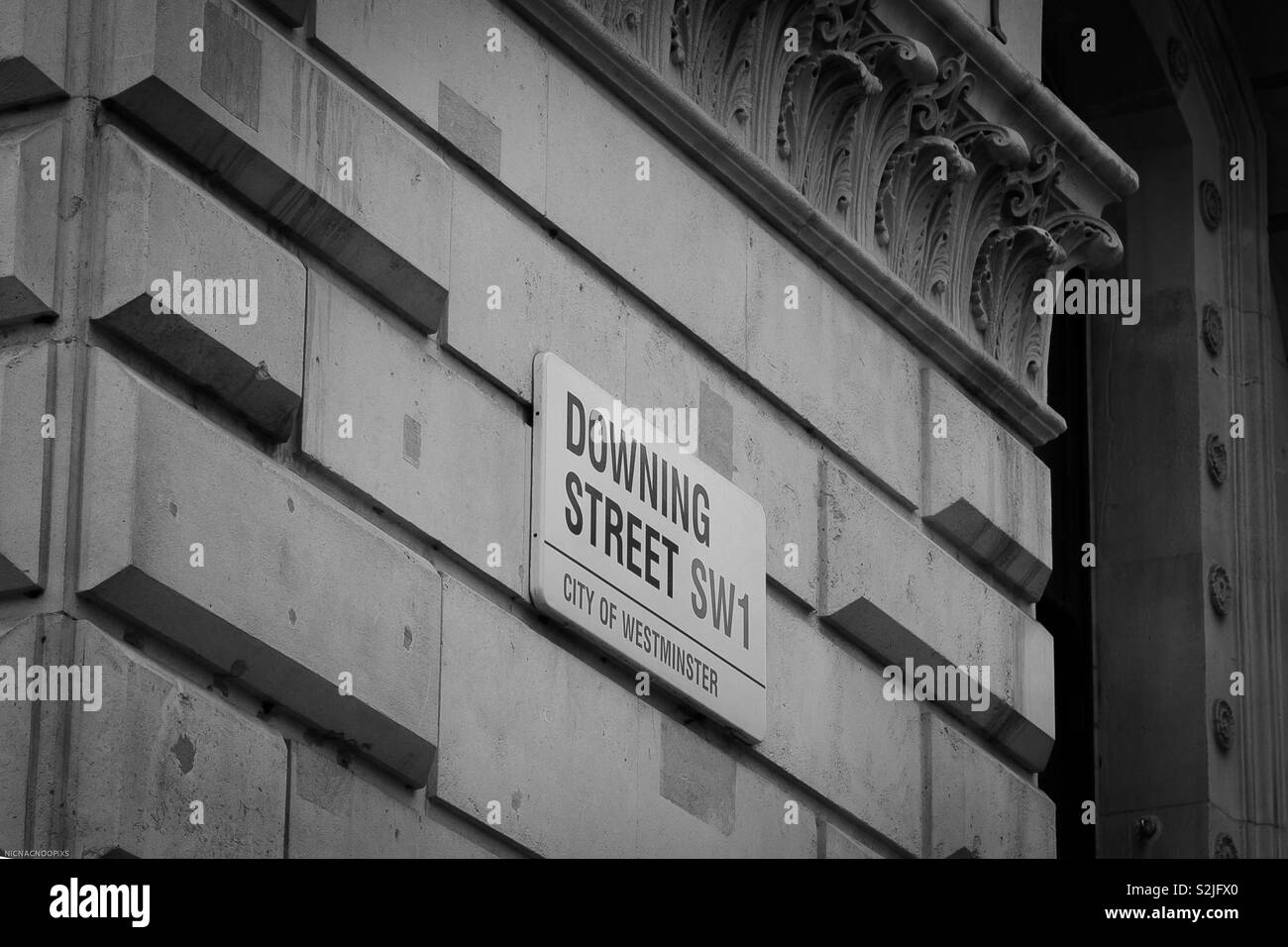 Downing Street Foto Stock
