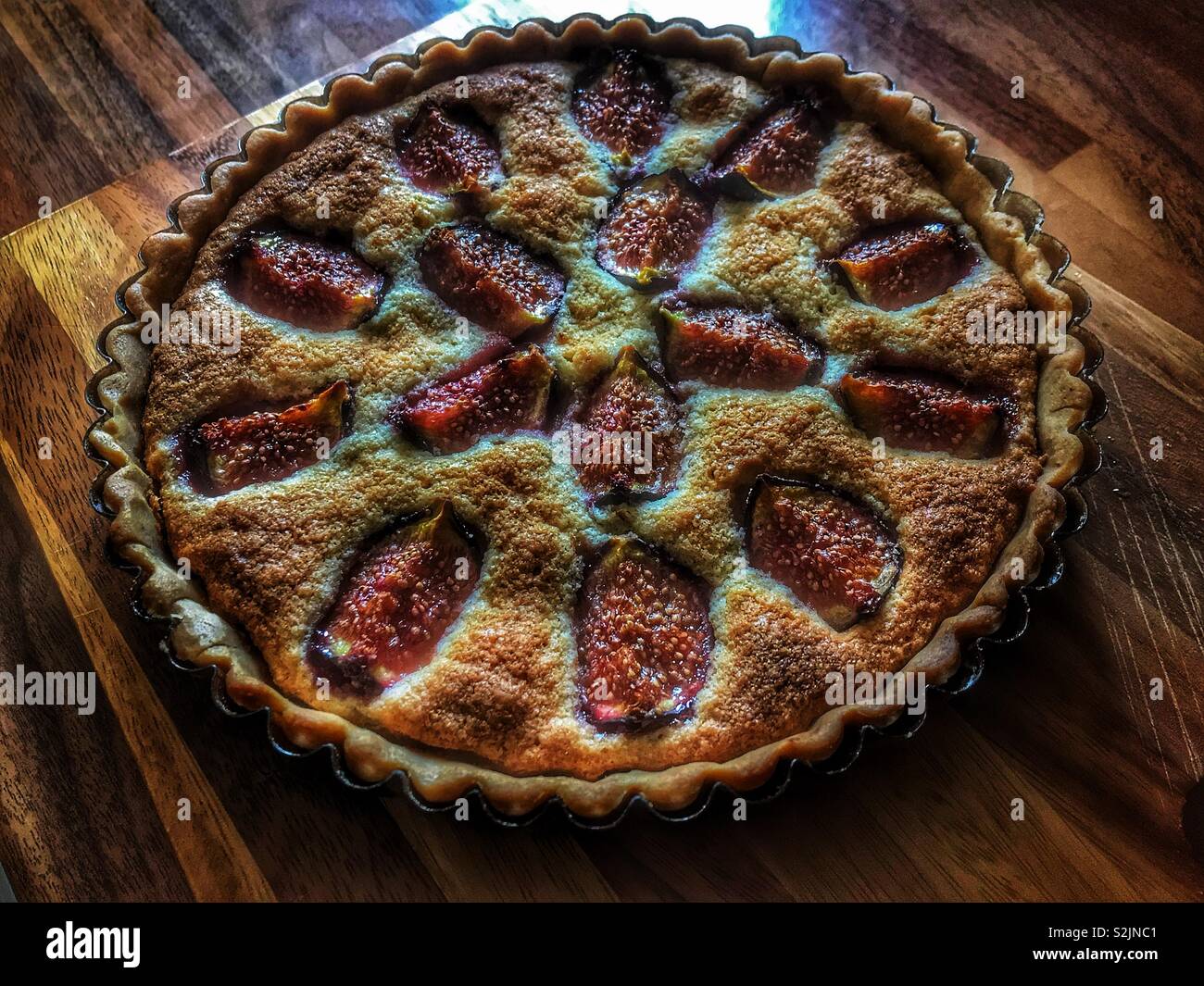 Fig Frangipane Foto Stock