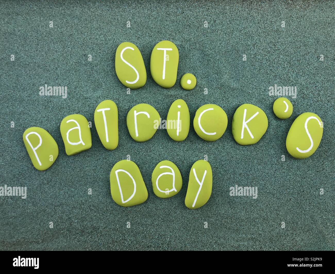 La festa di San Patrizio, Iternational festa irlandese - Immagine stock catturata con smartphone