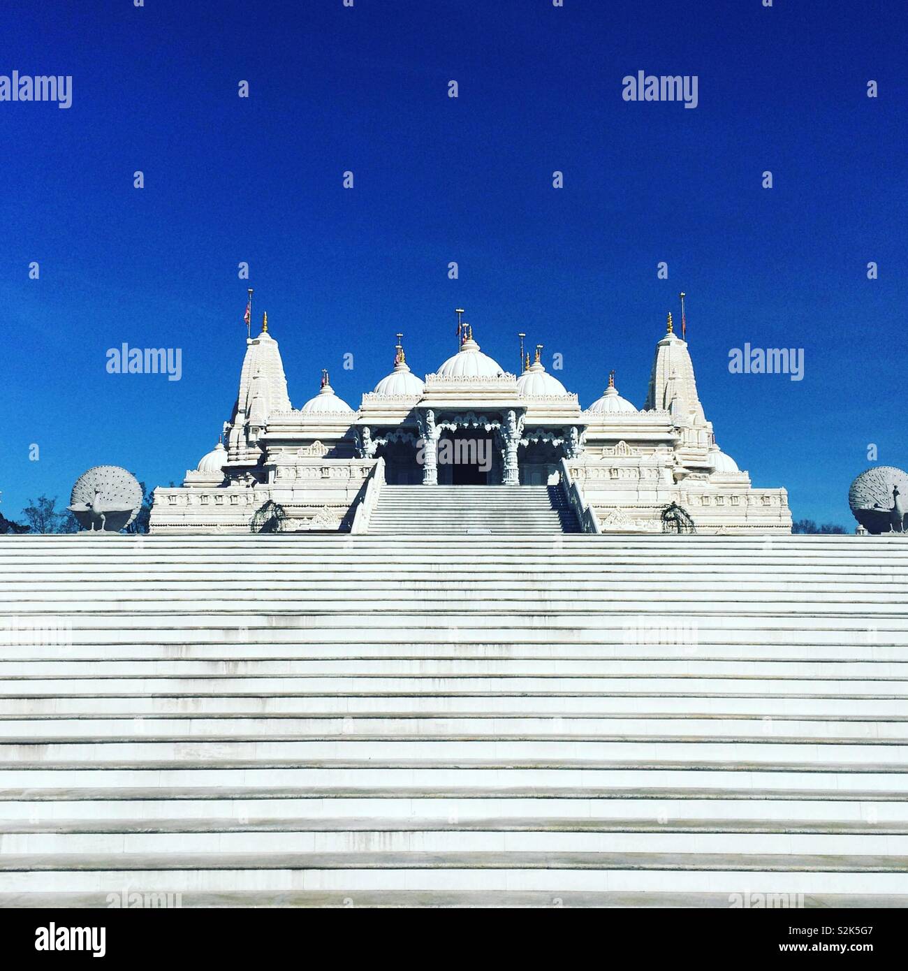 BAPS Shri Swaminarayan Mandir, Lilburn, Georgia, Stati Uniti Foto Stock