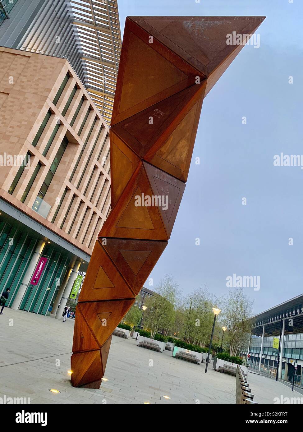 London, Regno Unito - 7 April 2019: Francis Crick Istituto. Foto Stock