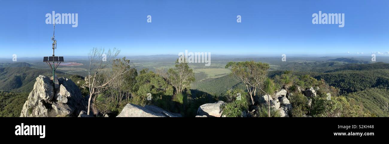 Montare Larcom Peak Foto Stock