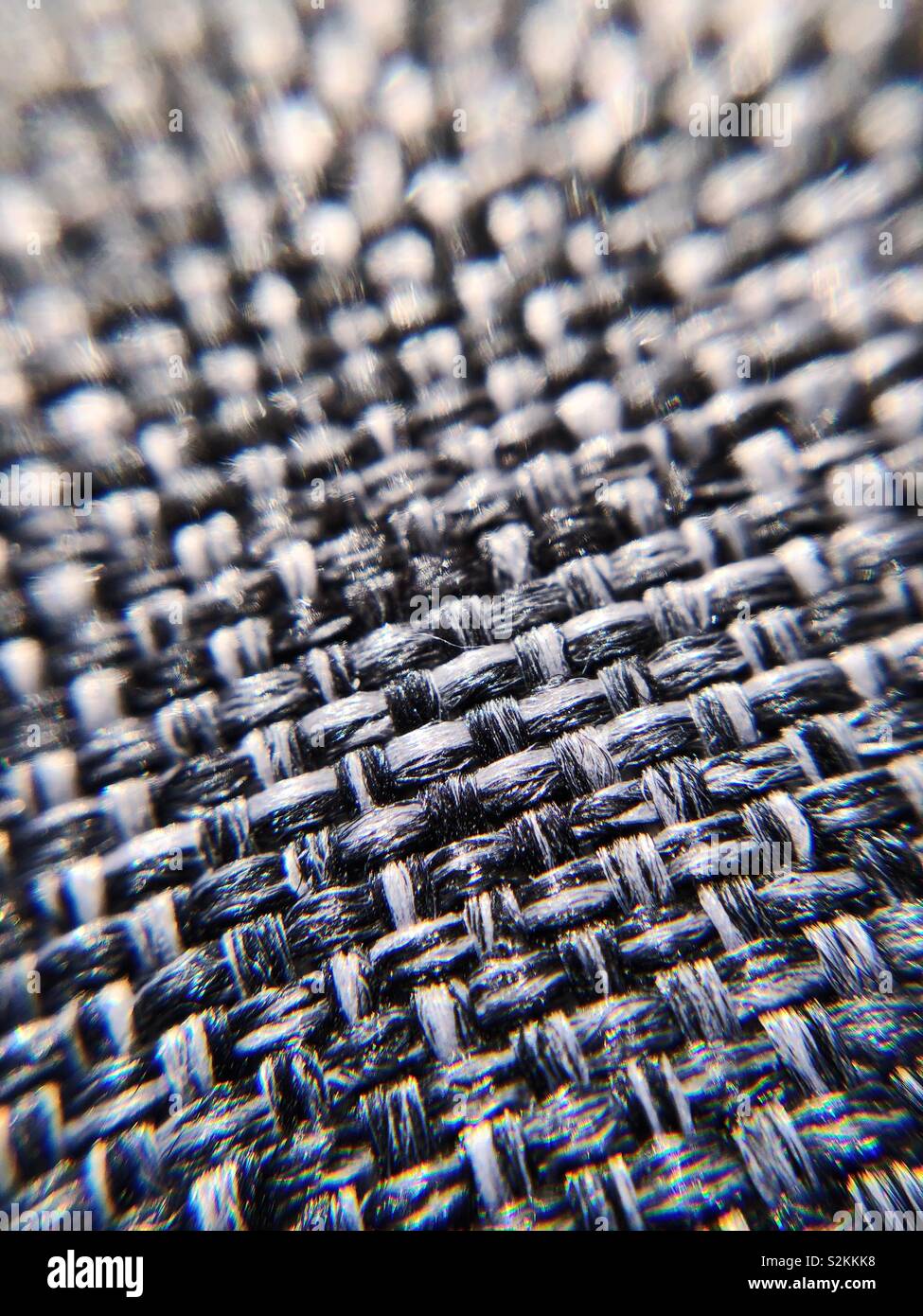 Le fibre del lettino Foto Stock