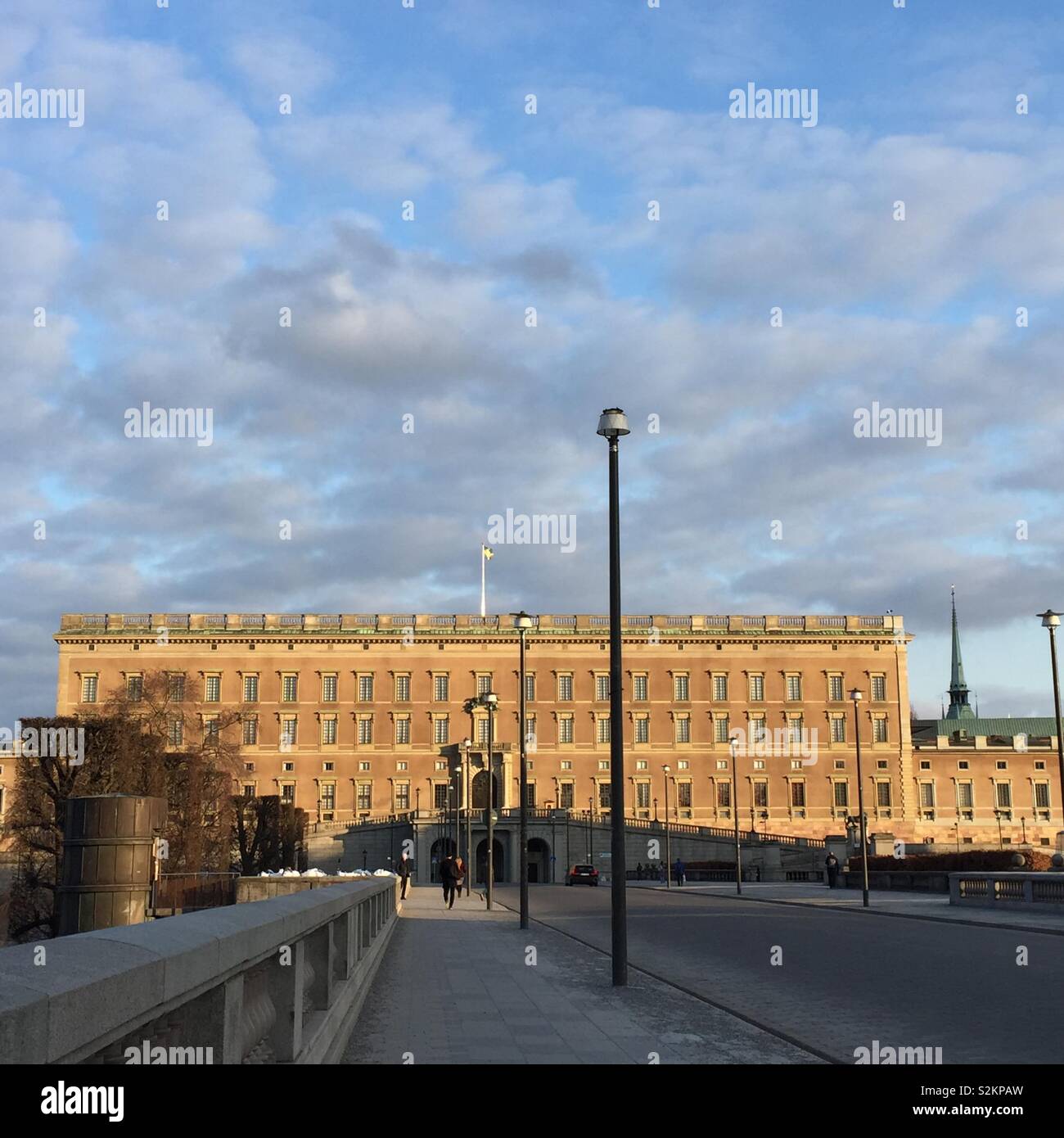 Il Royal Palace - Immagine stock catturata con smartphone