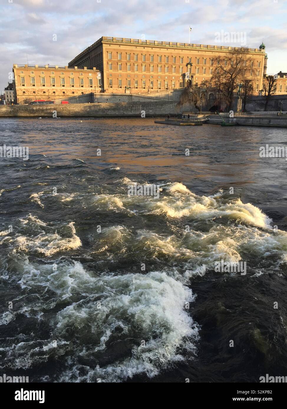 Il Royal Palace - Immagine stock catturata con smartphone