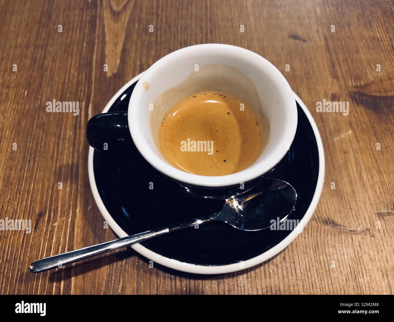 Caffè espresso - Immagine stock catturata con smartphone