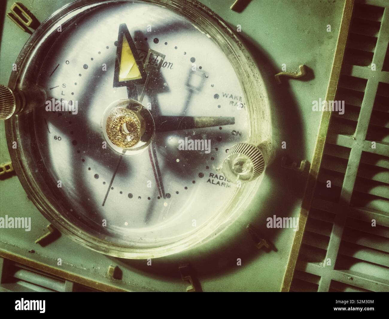 Orologio Vintage quadrante Foto Stock