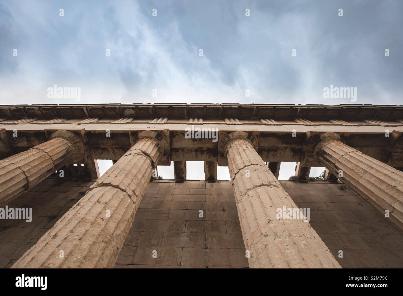 Architettura in Grecia Foto Stock