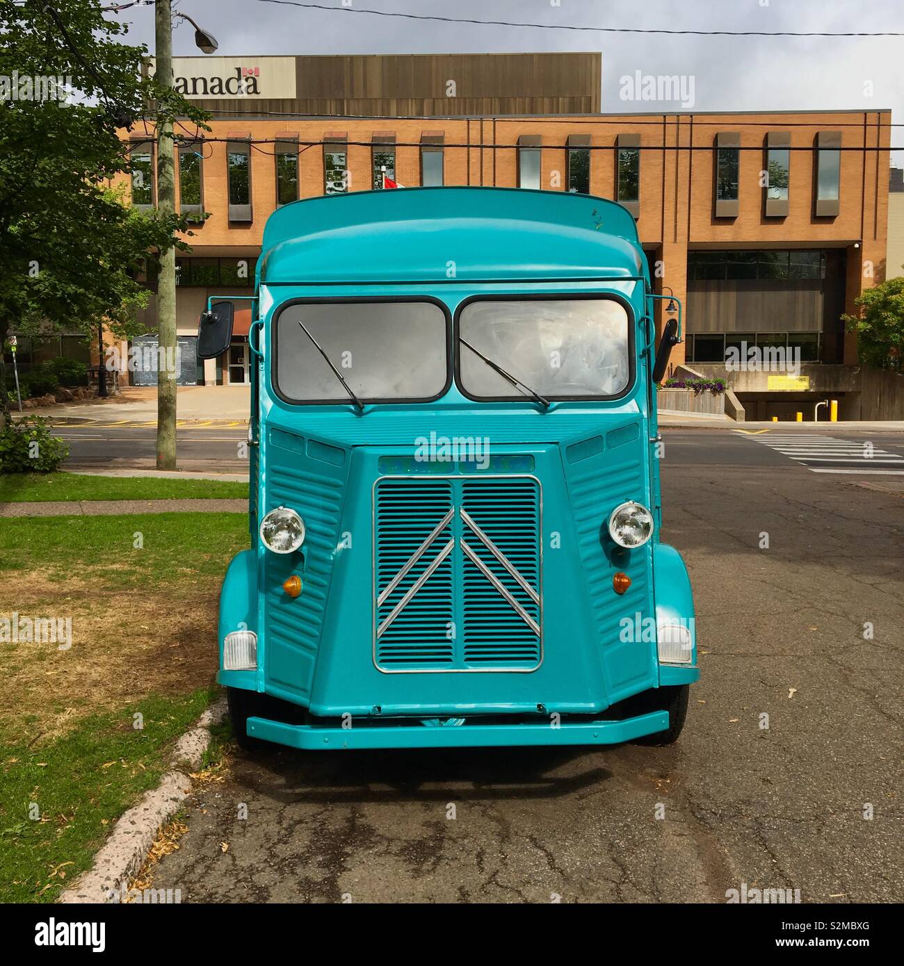 Citroen vintage carrello in Charlottetown Prince Edward Island in Canada Foto Stock