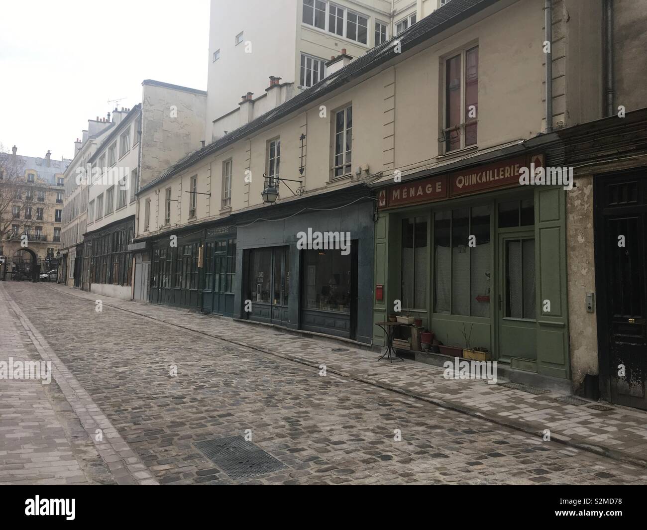 Cortile di Parigi Foto Stock