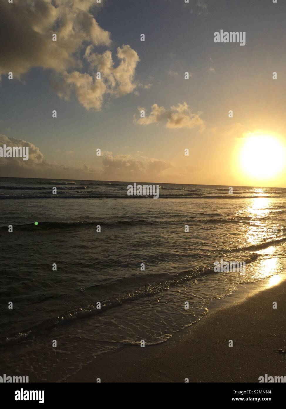 Le impostazioni di spiaggia Foto Stock