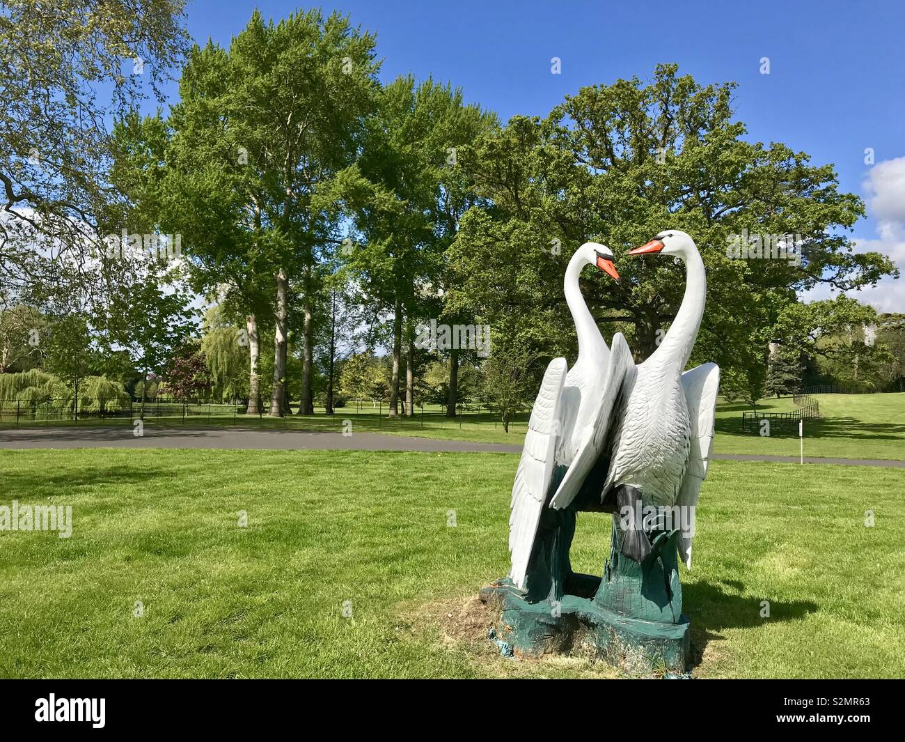 Corte Highnam - Immagine stock catturata con smartphone