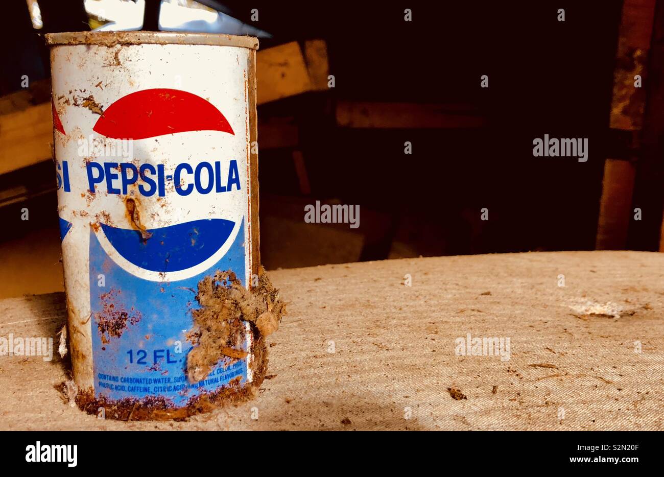 Pepsi possono 1971 Foto Stock