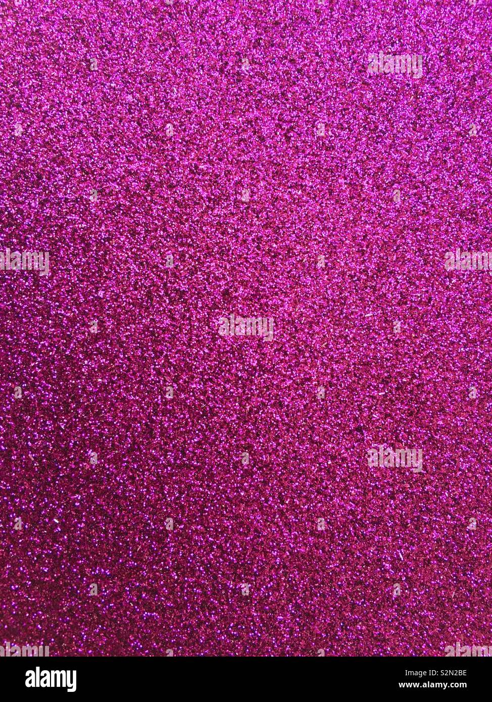 Rosa glitter sfondo texture Foto Stock