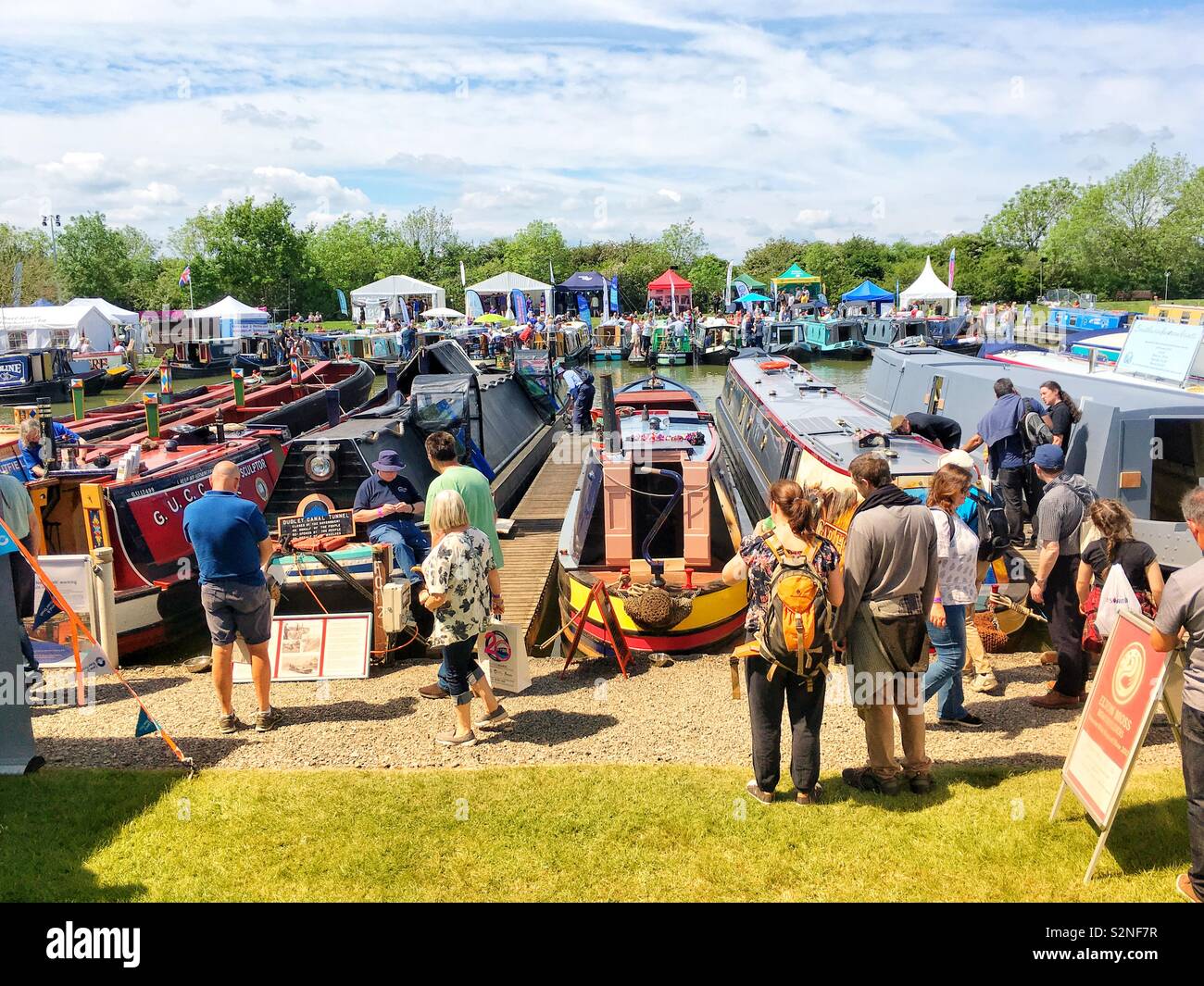 Crick boat show 2019 Foto Stock