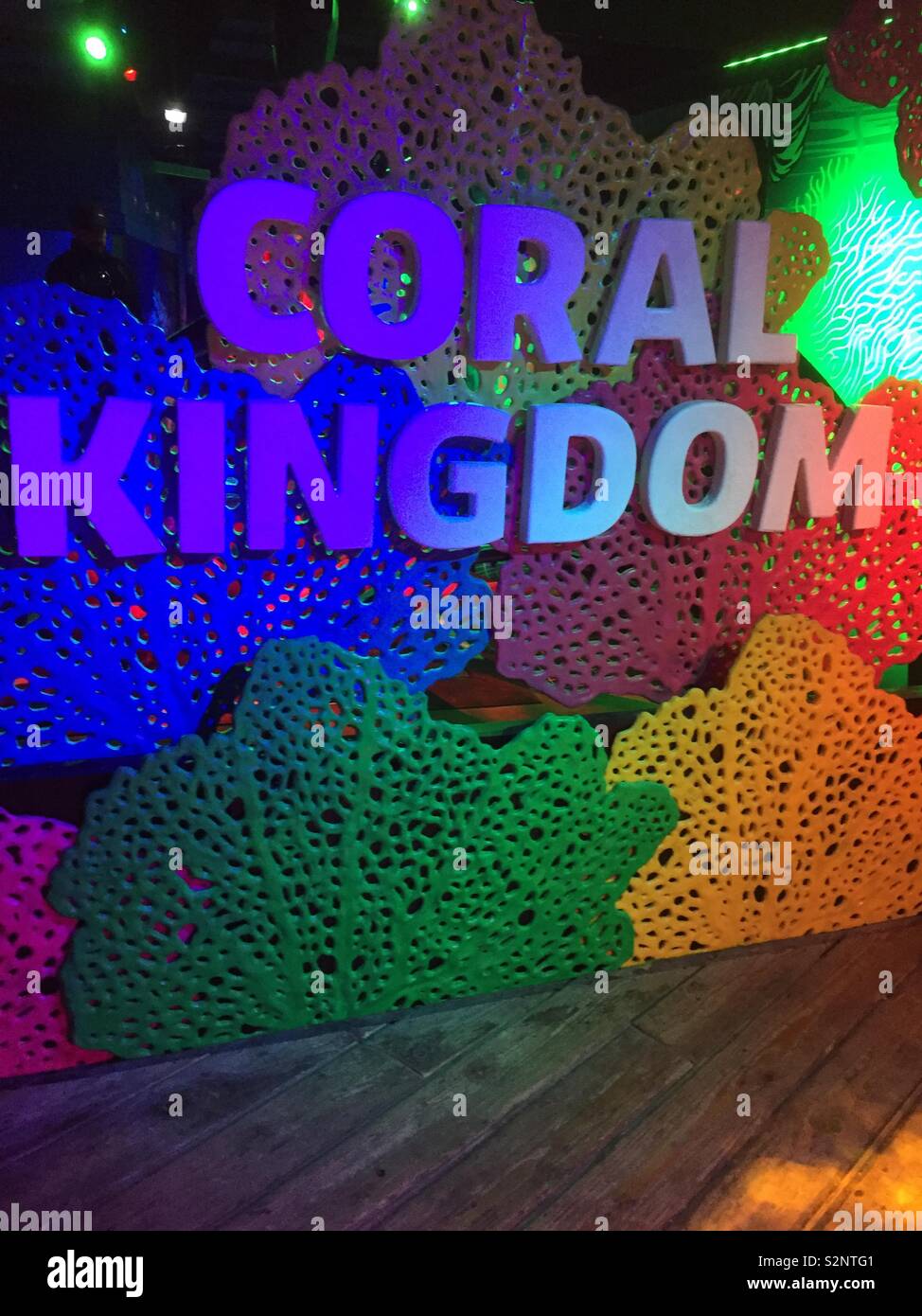 Coral unito a sealife di Londra Foto Stock