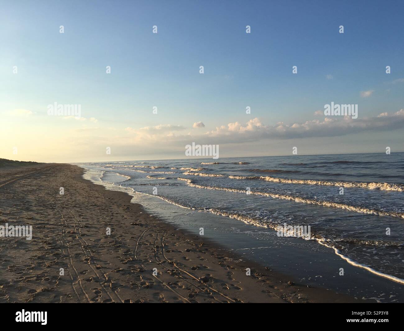 Spiaggia Mablethorpe Foto Stock