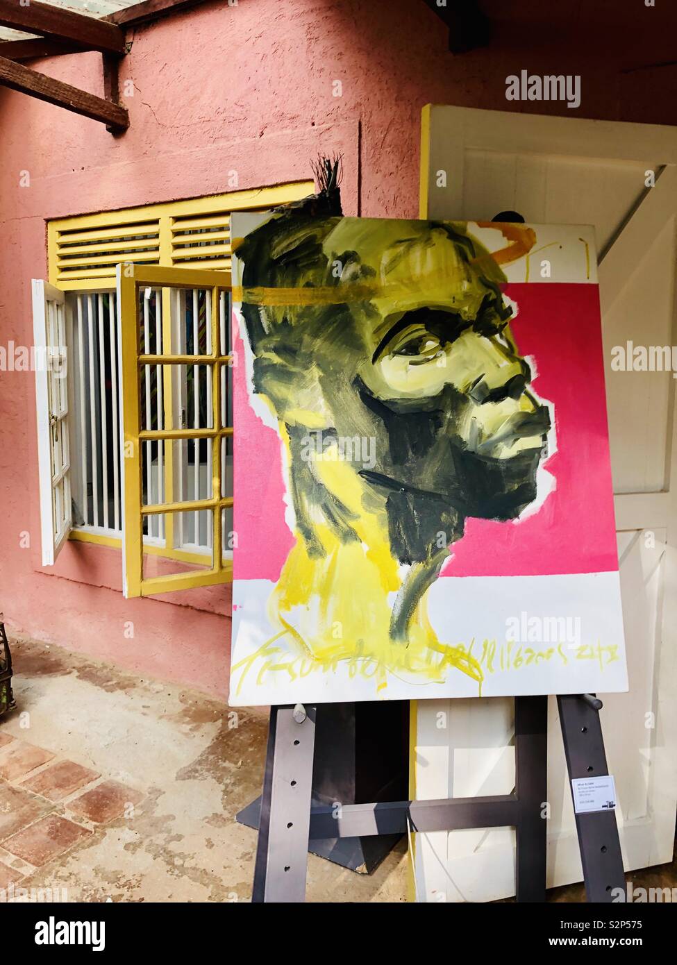 Kenya galleria d'arte a Nairobi Foto Stock