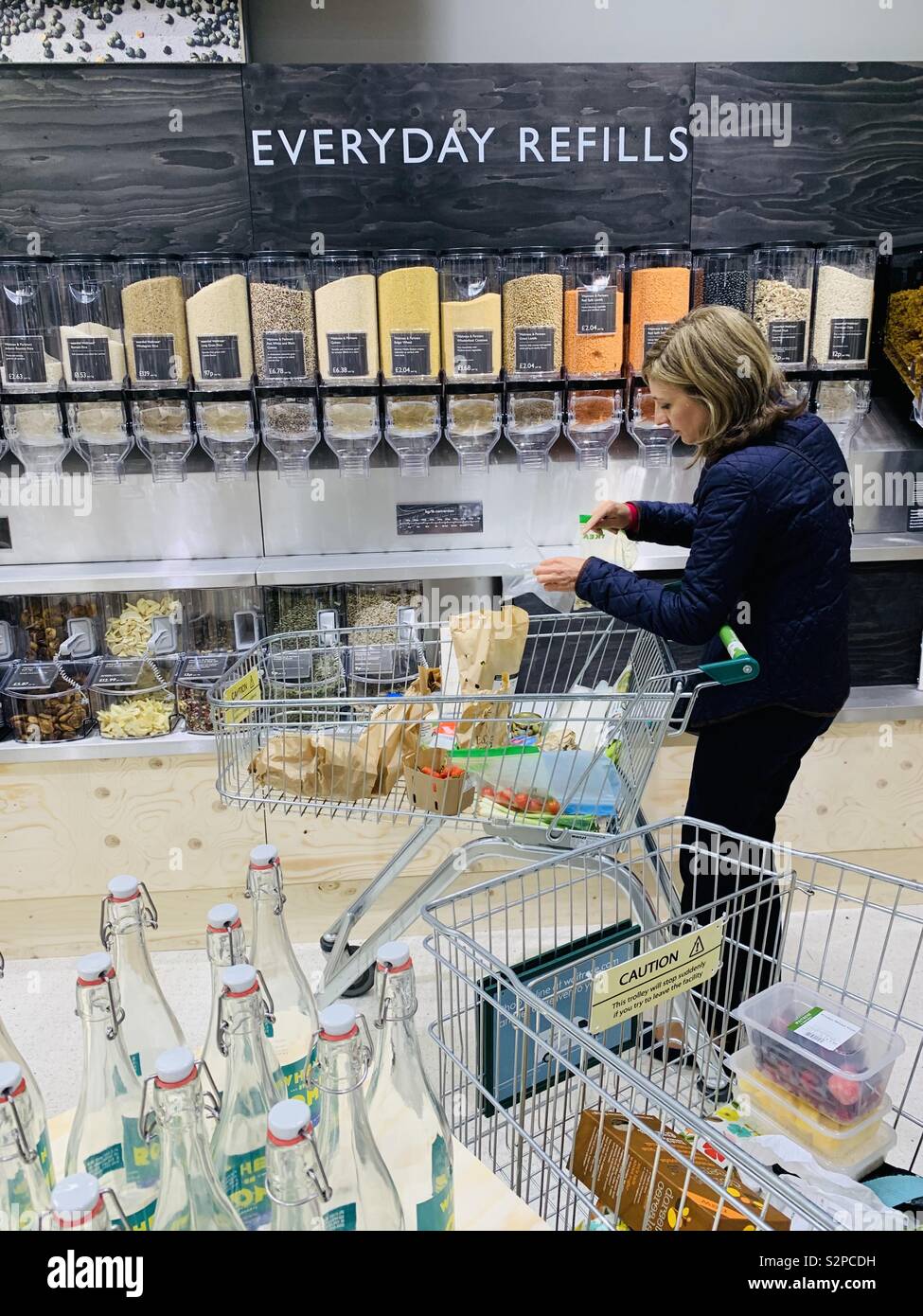 Waitrose Confezione di prova gratuita - Immagine stock catturata con smartphone