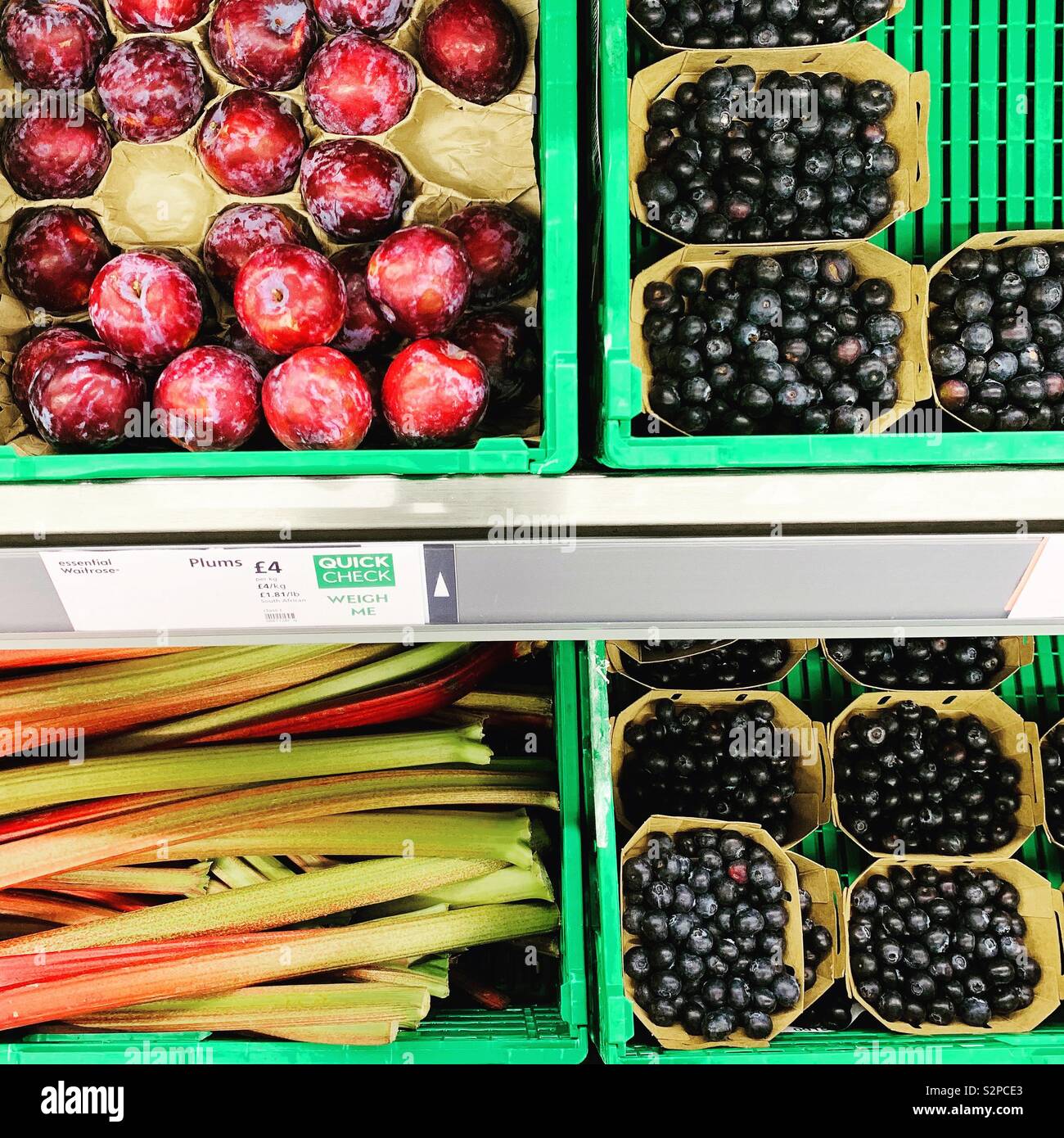 Waitrose Confezione di prova gratuita - Immagine stock catturata con smartphone