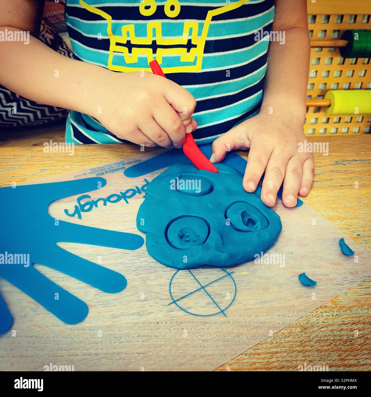 Riproduzione di un gioco di Rapidough - Immagine stock catturata con smartphone