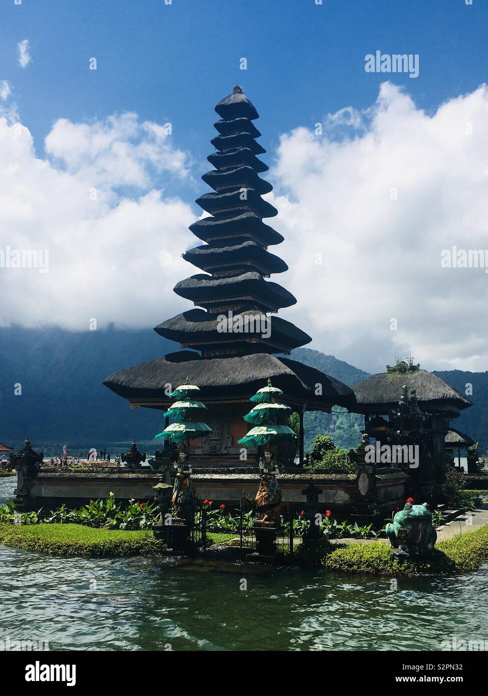 Tempio di Bali. Foto Stock