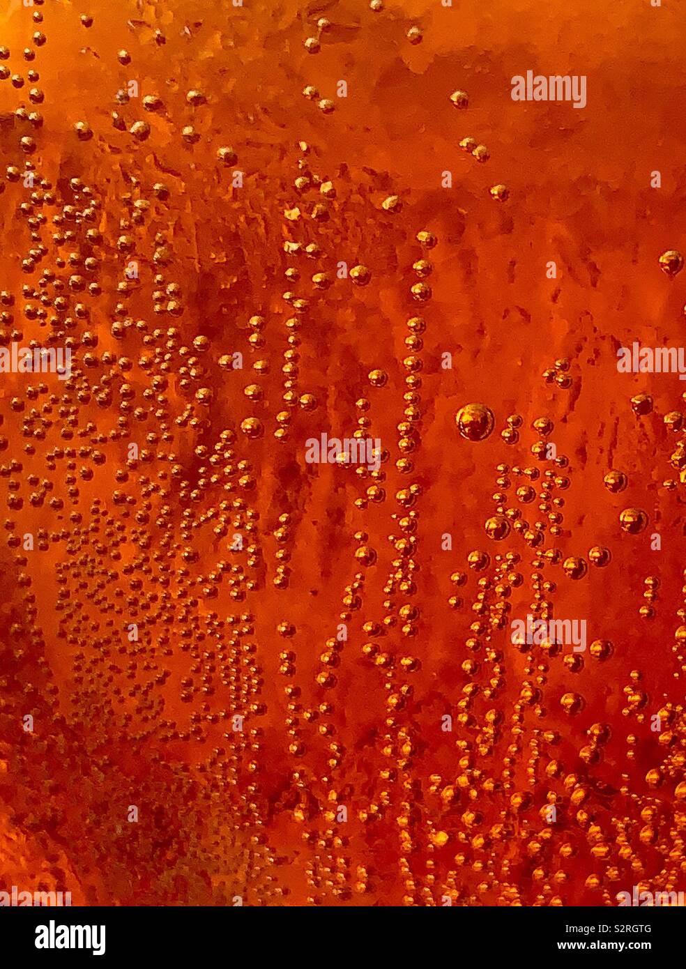 Abstract di gocce di acqua su un vetro - Immagine stock catturata con smartphone