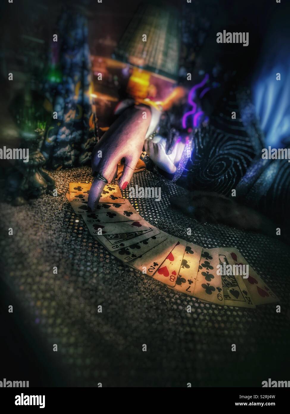 Indovino arcade game - Immagine stock catturata con smartphone