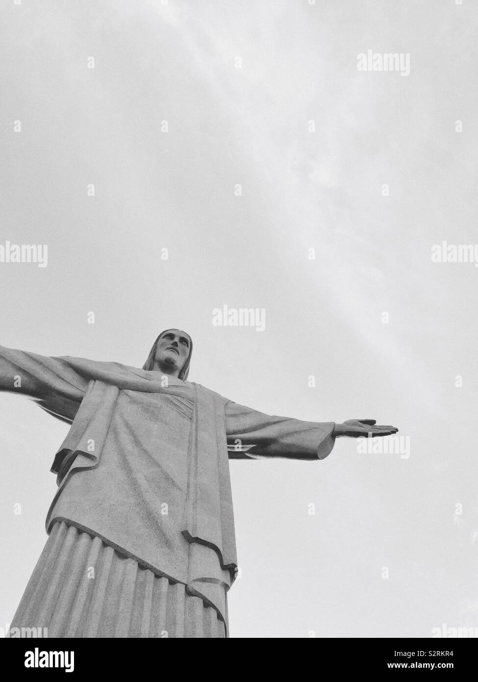 Cristo Redentor, Rio de Janeiro Foto Stock