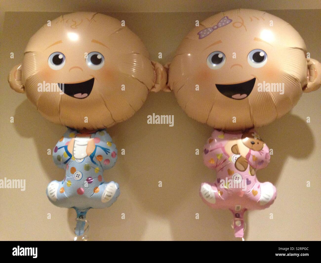Baby shower palloncini Foto Stock