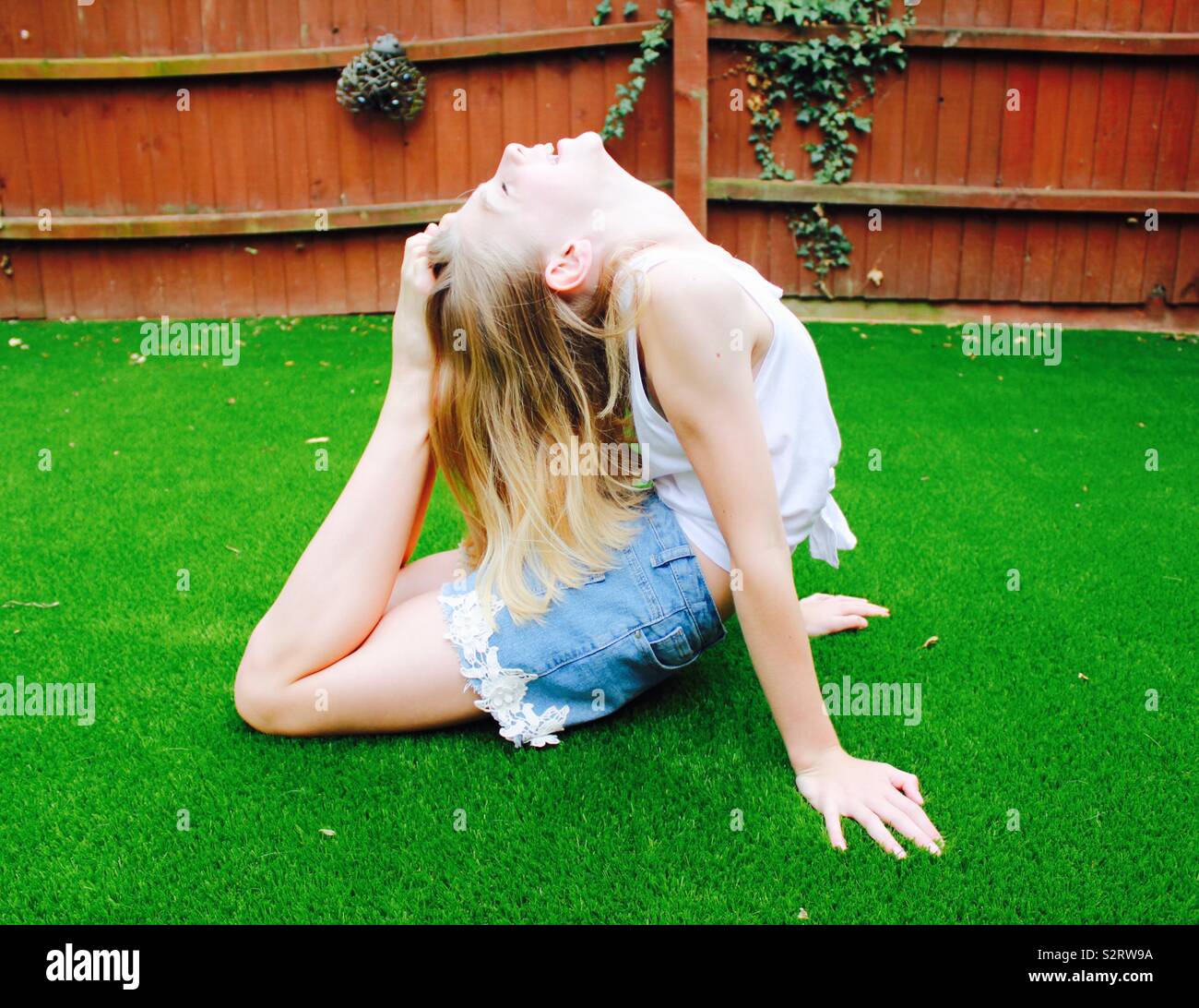 Ginnastica Foto Stock