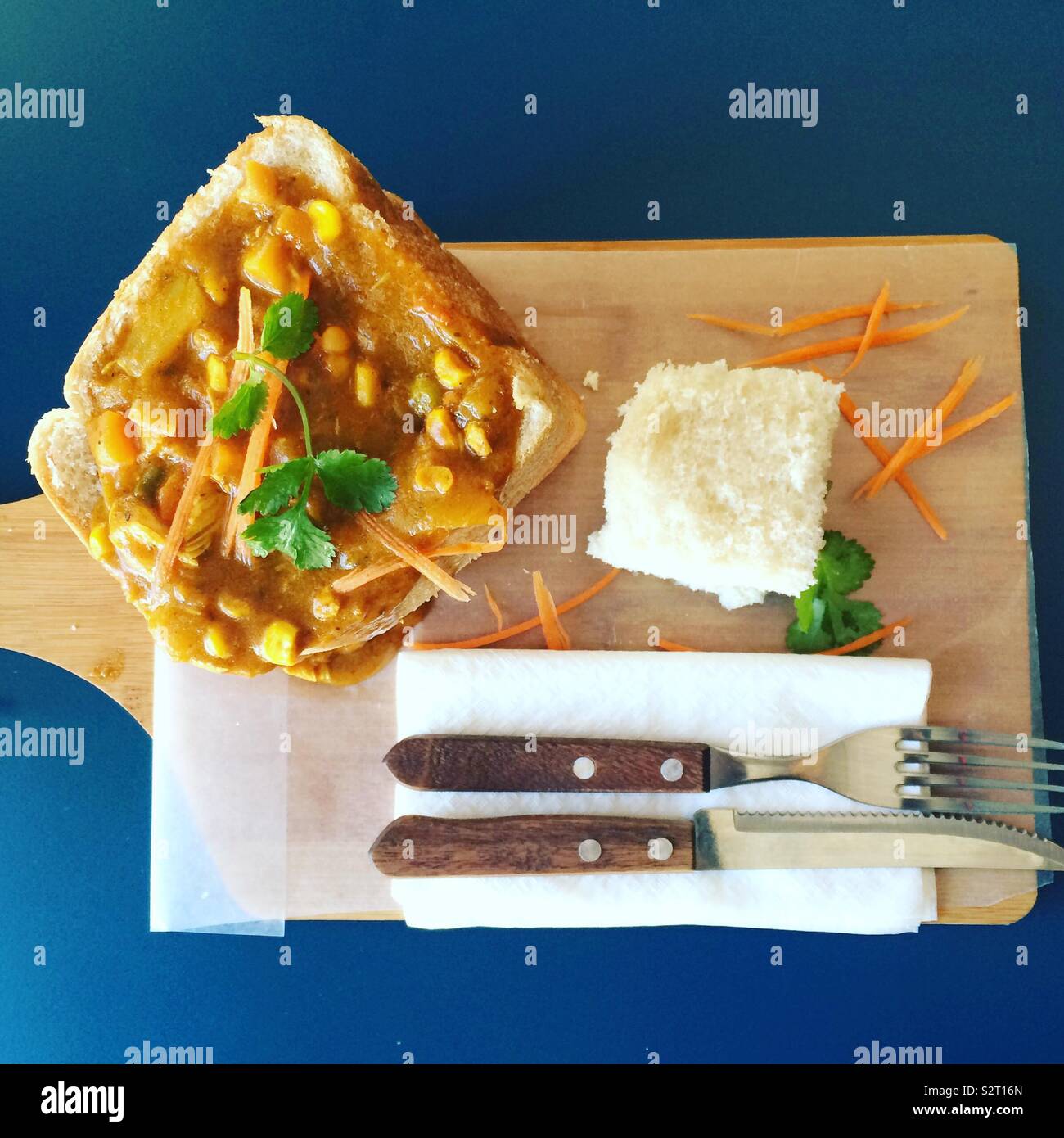 Bunny chow Foto Stock